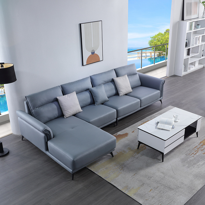 现代简约科技布艺沙发客厅2022年新款实体店品质家用布艺沙发