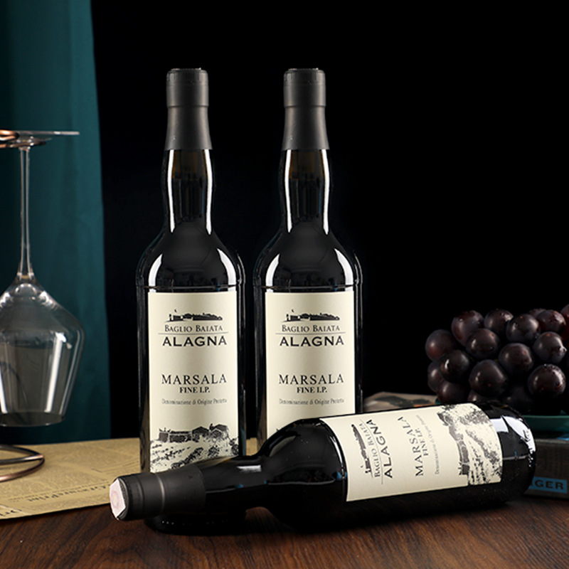 意大利原装原瓶进口红酒半甜葡萄酒dop格里洛17.5%年会商务宴请酒