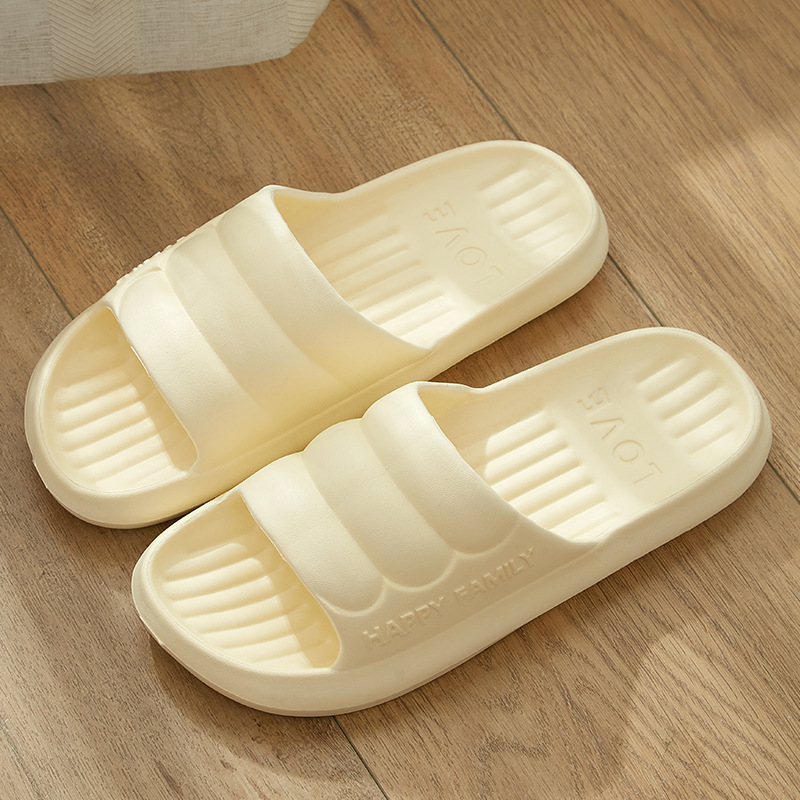 Summer Home Non-Slip Men and Women Indoor Bath Bathroom EVA Foam Slippers Soft Bottom Couple Home Sandals