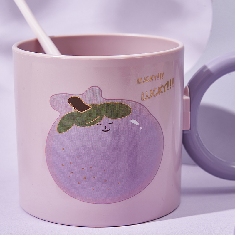 Good-looking Fruit Mug Creative Mouthwash Cup Male and Female Students Cute Drinking Cup Coffee Milk Cup Tooth Cup