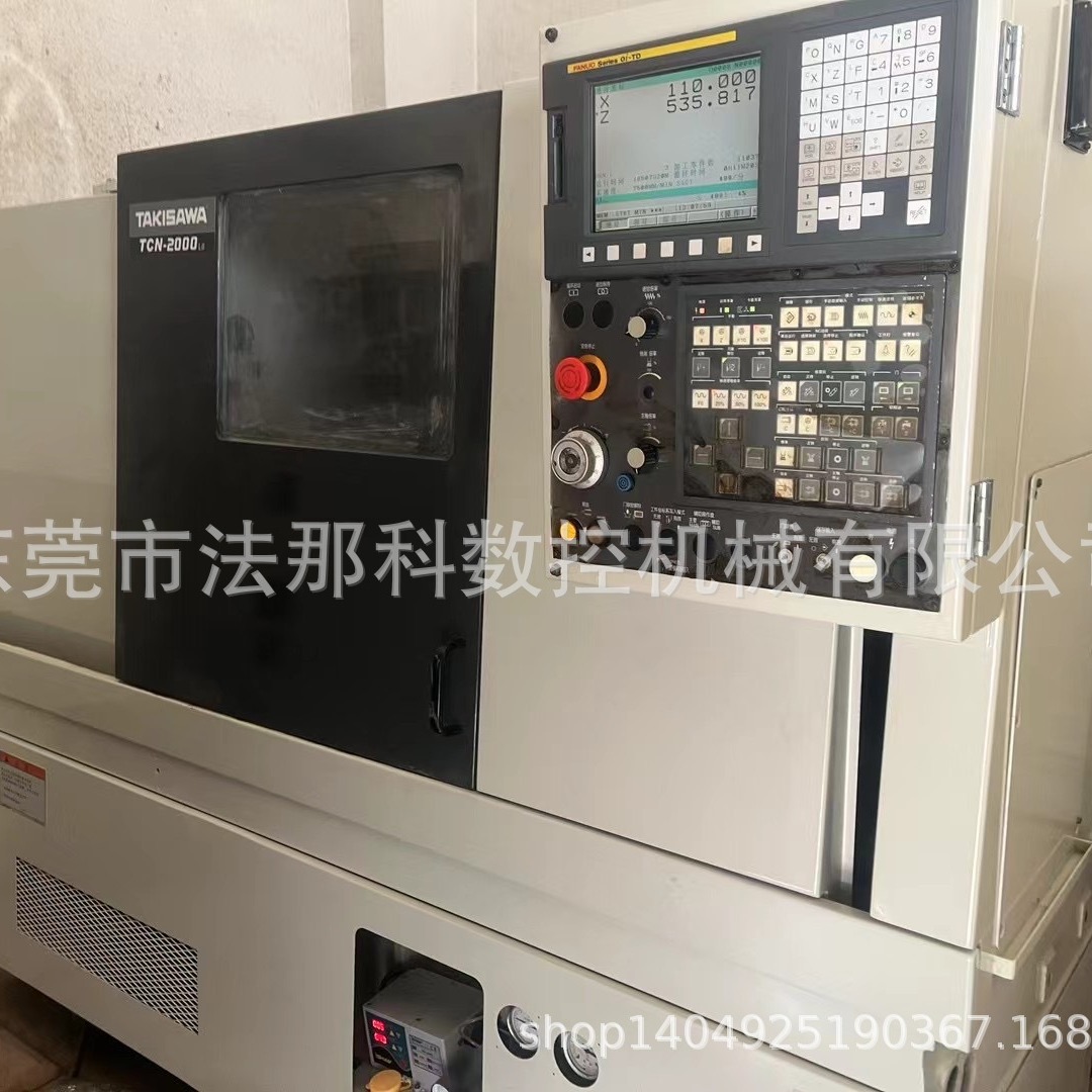 转让二手进口日本泷泽刀塔精密数控车床,精机数控设备,特惠价