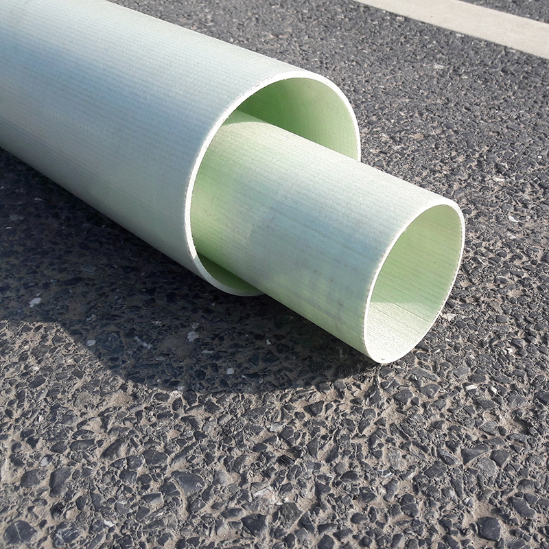 厂家玻璃钢电缆保护套管 db-bwfrp编织缠绕拉挤管玻璃钢纤维管道