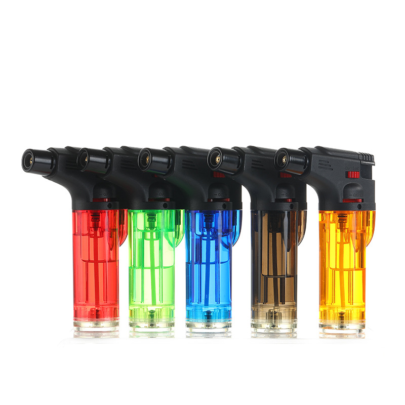 cross-border 616 windproof burning torch lighter moxibustion gun special gun lighter direct punch spray gun handle lighter