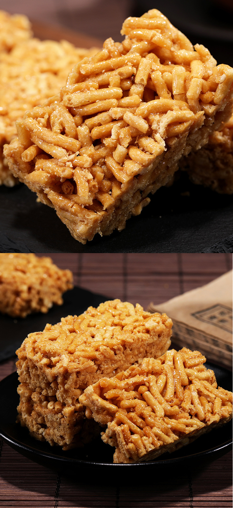 老式沙琪玛硬酥脆萨其马饼干面包整箱充饥夜宵零食品小吃休闲软糯