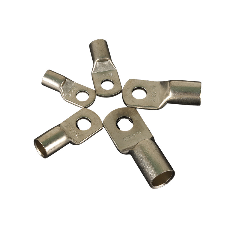 sc50-6/8/10/12窥口铜接线端子压线鼻电线连接铜线耳冷压端子