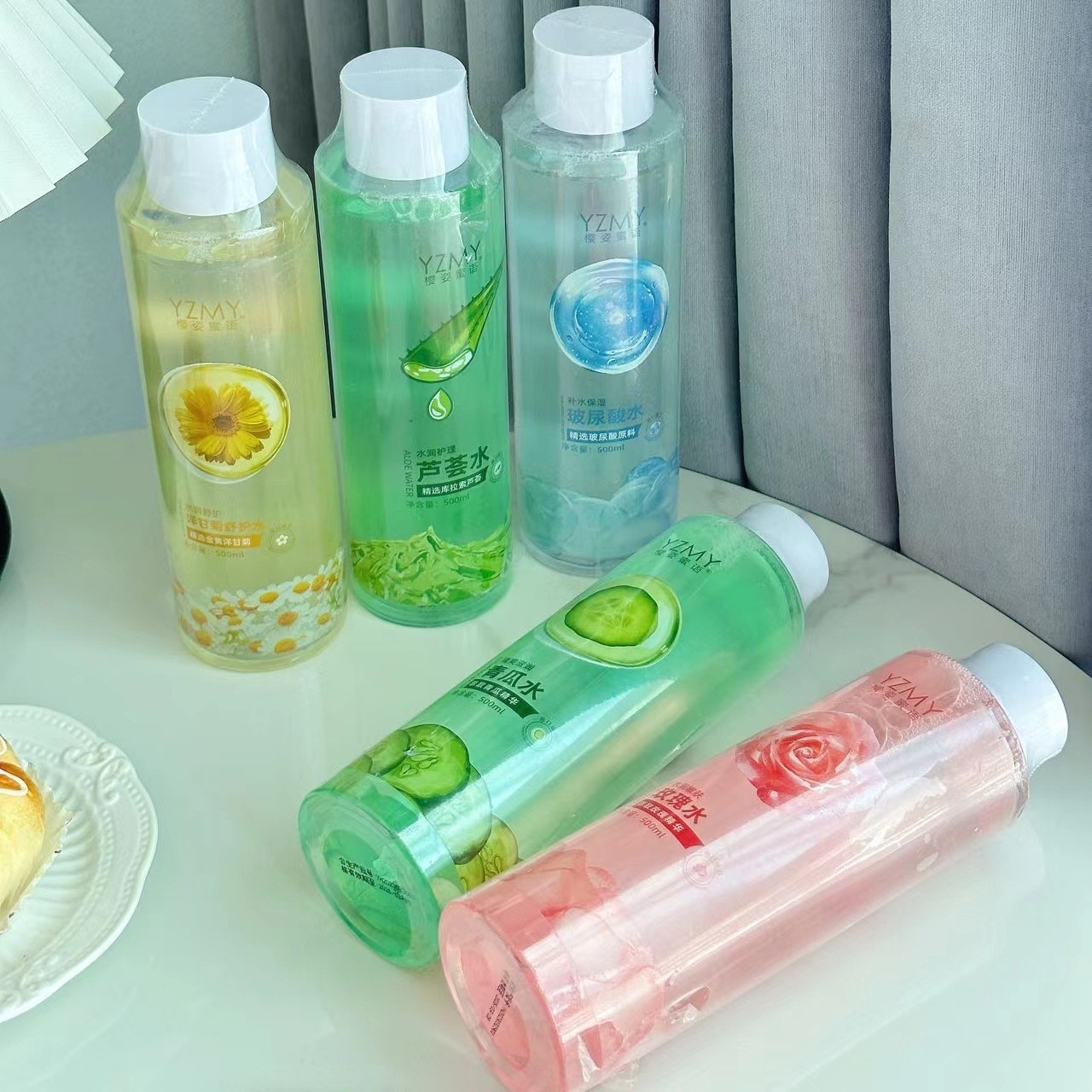 樱姿蜜语爽肤水补水保湿改善暗沉水润清爽不油腻学生党湿敷水芦荟