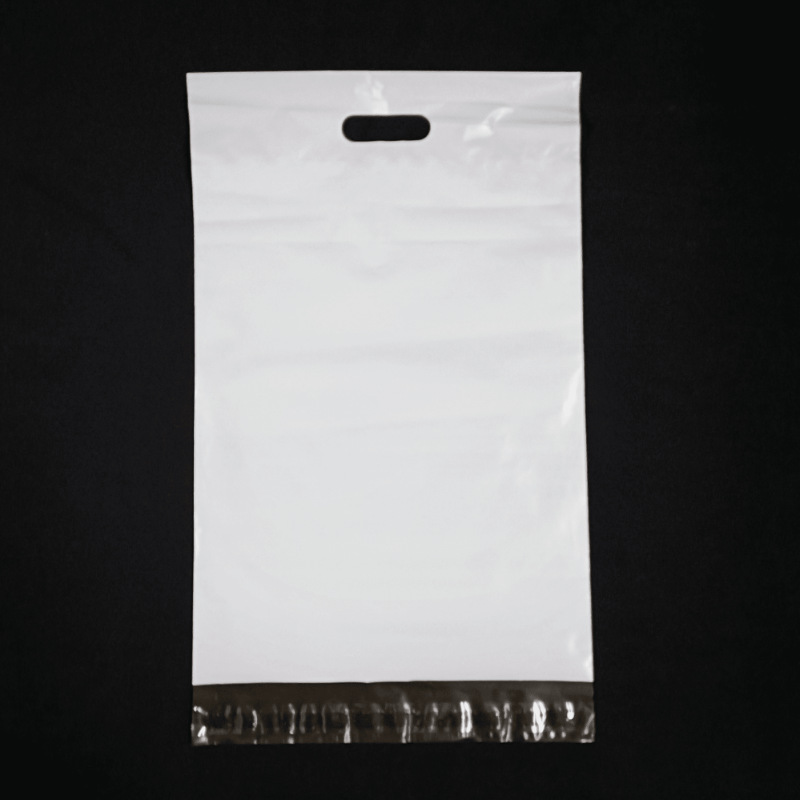 顺丰白色手提快递袋子批发防水背胶包装袋服装打包快递袋-阿里巴巴