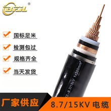 YJV62铜芯高压铠装电缆8.7/15KV单芯1*25/50/185/240/400/630/800