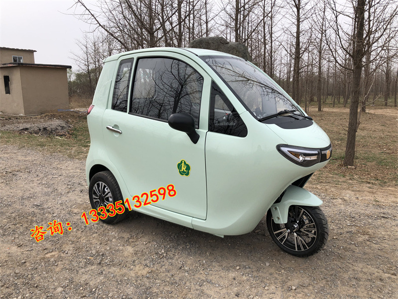 蒙仕牌助残机动轮椅车 残疾人专用全封闭三轮摩托车 北京助残车