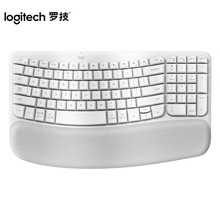 罗技（Logitech）Wave Keys人体工学键盘无线蓝牙键盘