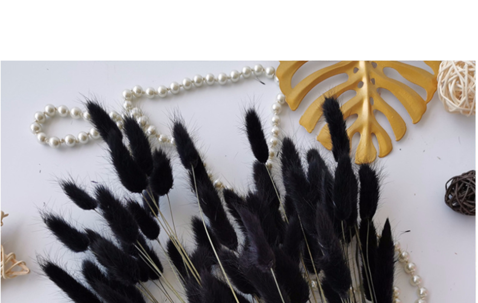 云南干花兔尾草染色狗尾巴草一束30支家居婚庆摆件装饰花