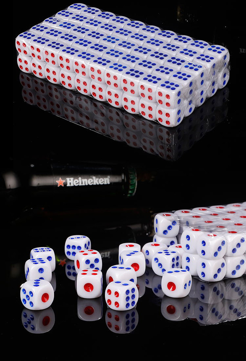 骰子色子筛子色子 亚克力骰子骰盅酒吧ktv夜店 酒店用品塑料色子