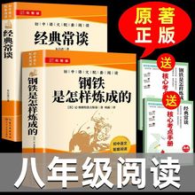 经典常谈钢铁是怎样炼成的正版原著完整版八年级下册必读课外书籍