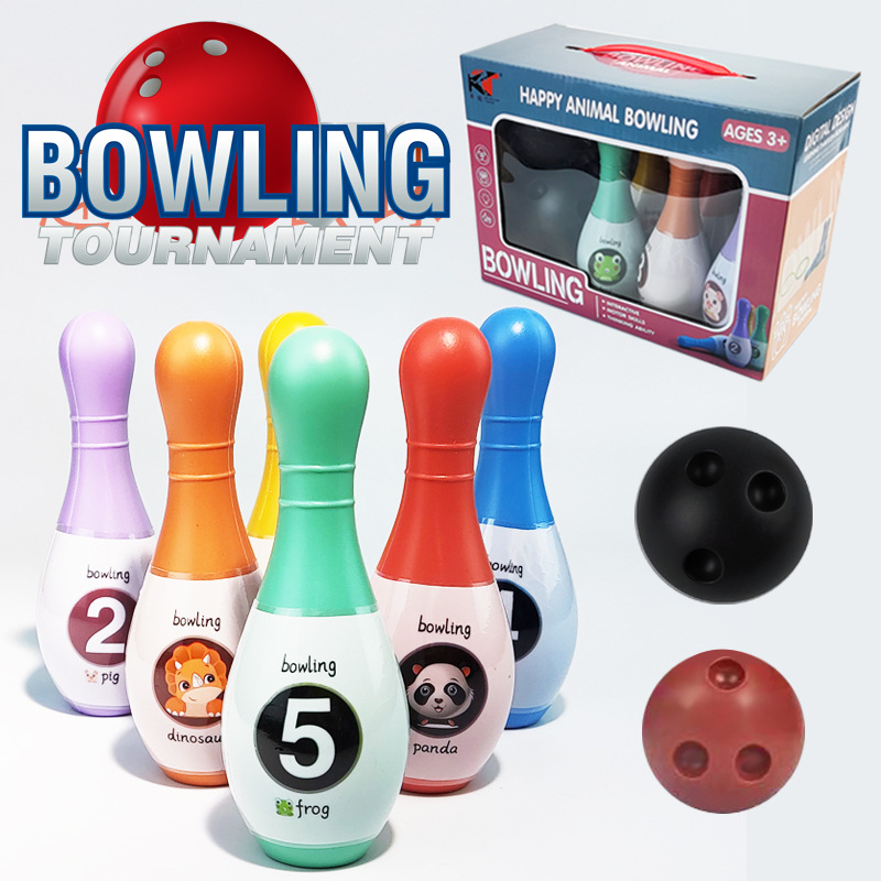 Factory Wholesale New Fun Bowling Set Boys and Girls Students Children Indoor Toys Training Institution Gifts