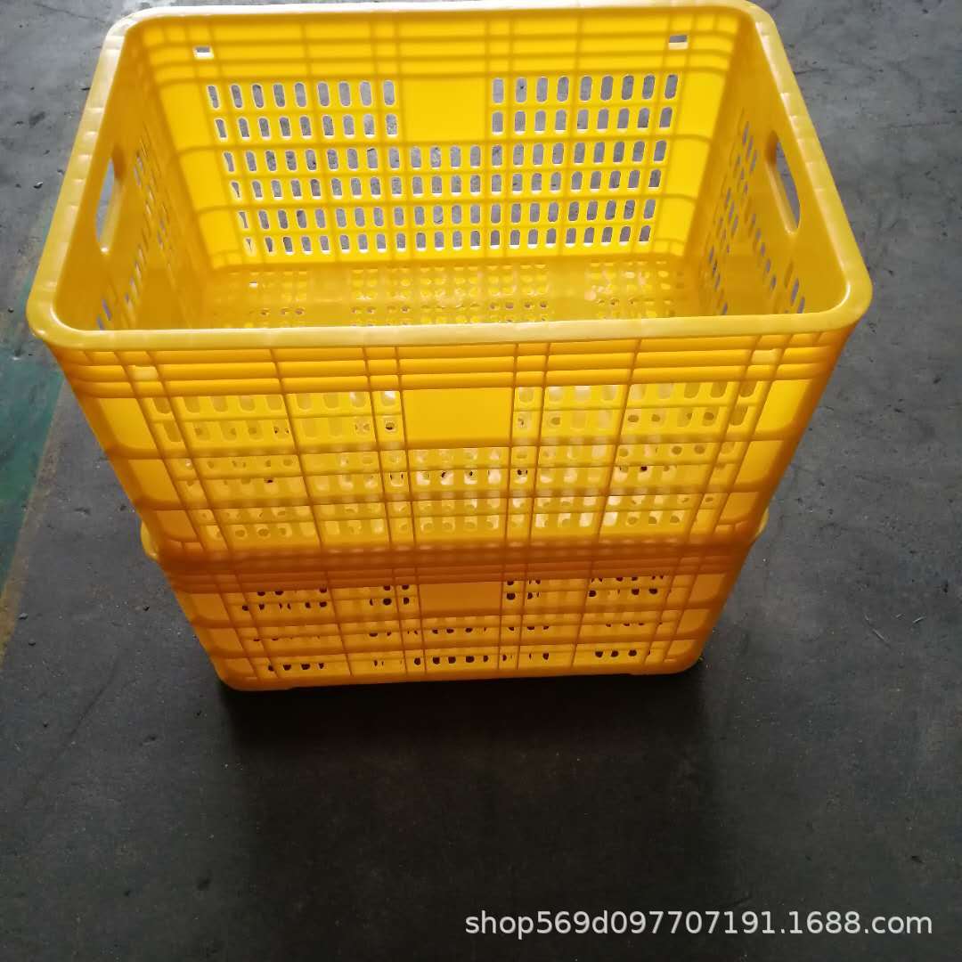 生产厂家直供20号周转箩耐用塑胶周转箱水果转运塑料框龙虾框