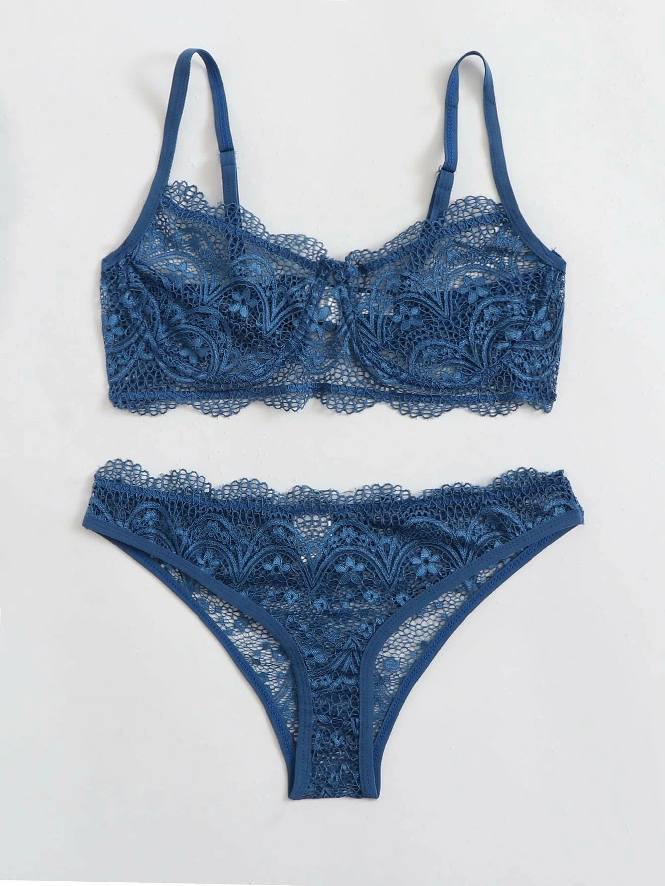 外贸欧美新款情趣内衣 带钢圈比基尼套装 蕾丝网眼透明睡衣现货