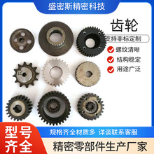 非标齿轮圆柱直齿轮机械传动件齿轮工业机械传动齿轮
