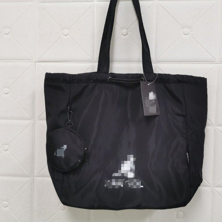 Kang Kangaroo Women Bag New Korean Big Bag Tote Bag Student Class Bag Portable Shoulder Bag Fashion All-Match Bag
