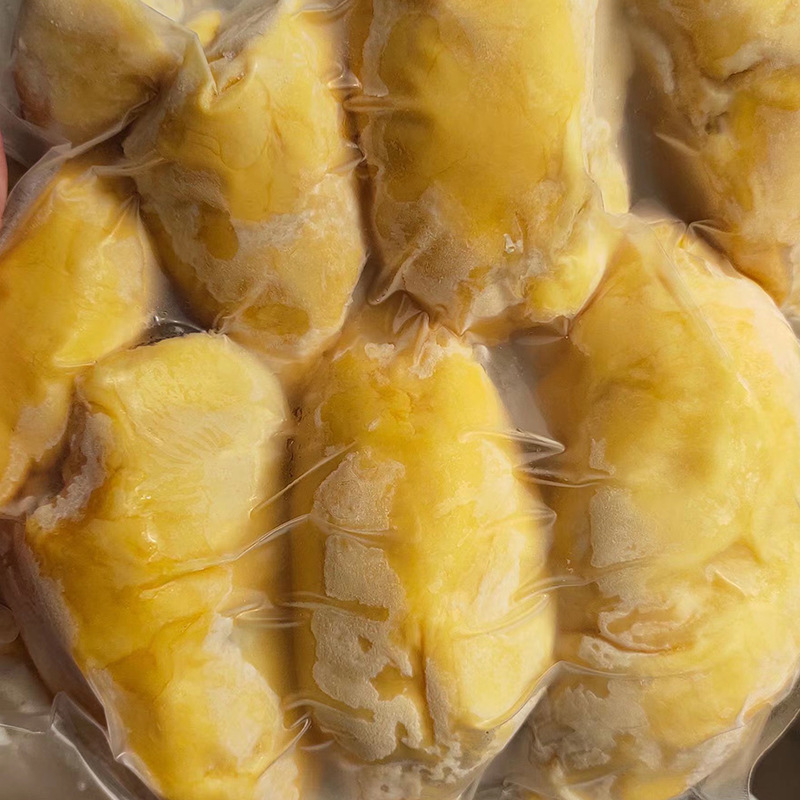 榴行前线干荛榴莲 冷冻干荛榴莲果肉 批发水果a级榴莲肉1公斤2斤