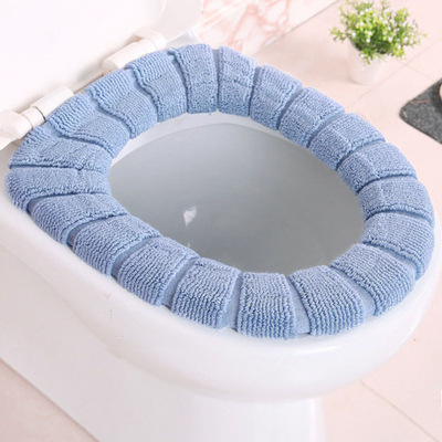 Winter Thickened Toilet Seat Toilet Seat Cushion Nordic Style Toilet Mat Household Toilet Seat Universal Closestool Cushion Washable