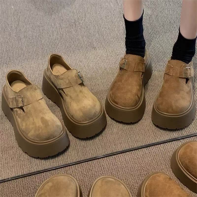 1014-49 买手店尾单YYDS厚底博肯鞋1611