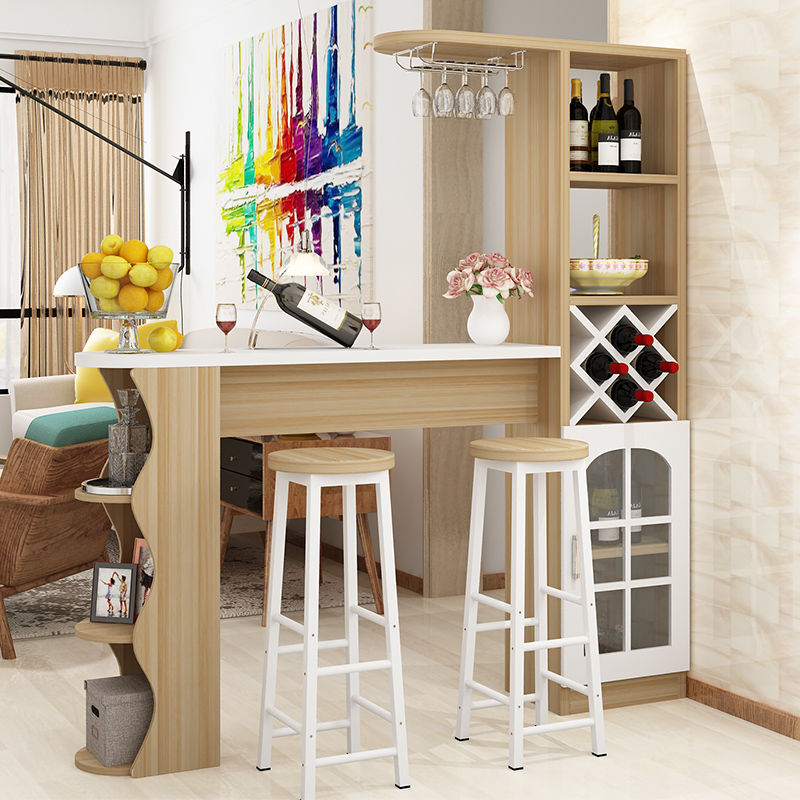 家用客厅吧台桌酒柜餐厅隔断柜现代简约玄关柜转角靠墙欧式小吧台