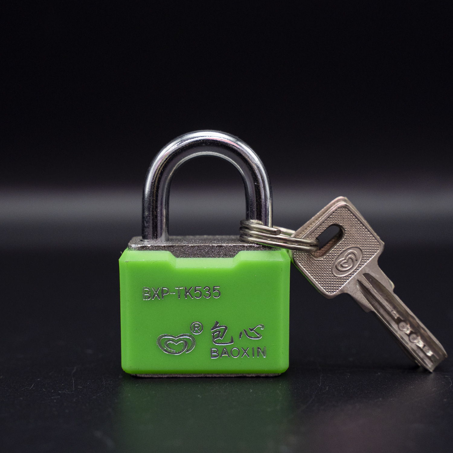 Core Card Sleeve Shell Atomic Padlock Anti-Theft Security Padlock for Students Color Plastic Padlock in Stock