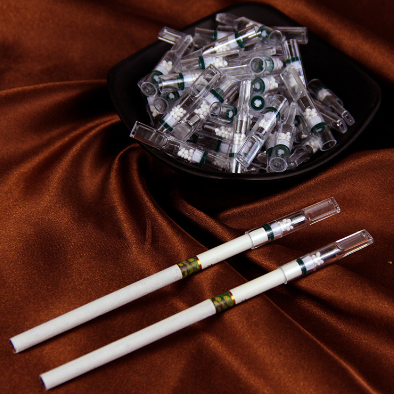 细烟烟嘴过滤器一次性磁石三重过滤男细支过滤嘴吸烟健康烟具t156