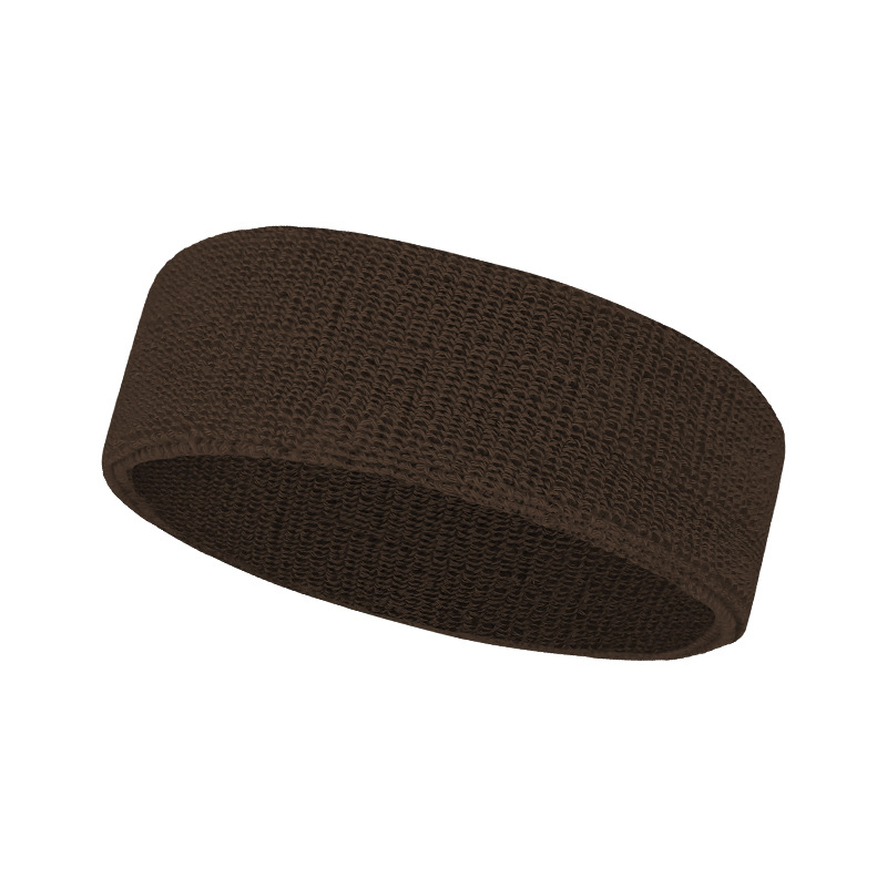 Outdoor Running Fitness Yoga Customized Embroidery Sweat Absorption Headband Fashion Sports Headband Hairband Adult Head Protection Belt