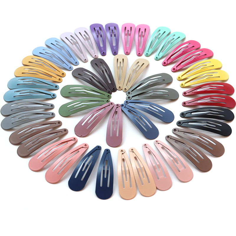 30 Candy Color Matte Children BB Clip Hair Clip Japanese and Korean Lovely Fancy Bang Clip Hairpin Girls Hairpin Hair Accessories