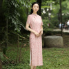 new pattern Improvement Broken flowers cheongsam French Short sleeved have more cash than can be accounted for Dress Chinese style girl Young models L5522 Yuyan new pattern Improvement Broken flowers cheongsam French Short sleeved have more cash than can be accounted for Dress Chinese style girl Young models L5522 Yuyan
