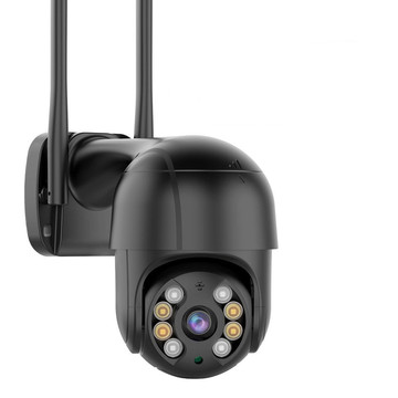 跨境爆品icsee4k8mp无线wifi网络监控摄像头球机 ptz 球机2寸雄迈