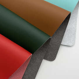 现货超纤皮纳帕纹脚垫耐刮人造革荔枝纹方向盘汽车座椅超纤皮革