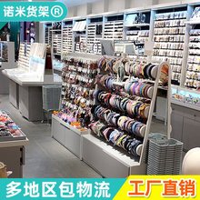 饰品展示柜发饰发箍展示架珠宝首饰店小饰品货架中岛展示台柜靠墙