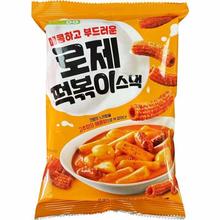 CU便利店涞可香辣芝士味年糕条韩国进口休闲零食膨化食品83g*20