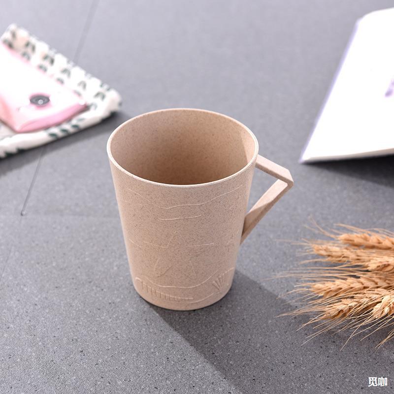 小麦秸秆洗漱杯 健康水杯 海洋简约刷牙杯 情侣漱口杯牙具杯-阿里巴巴