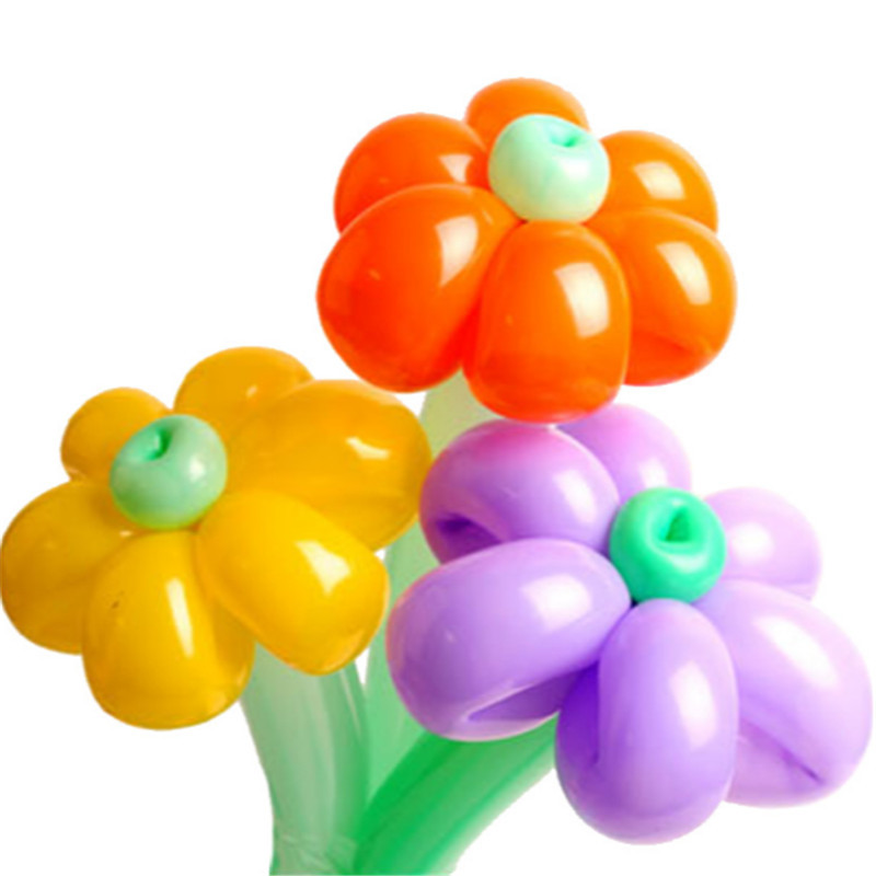 亚马逊热卖款长条魔术气球100个 diy设计儿童玩具乳胶气球