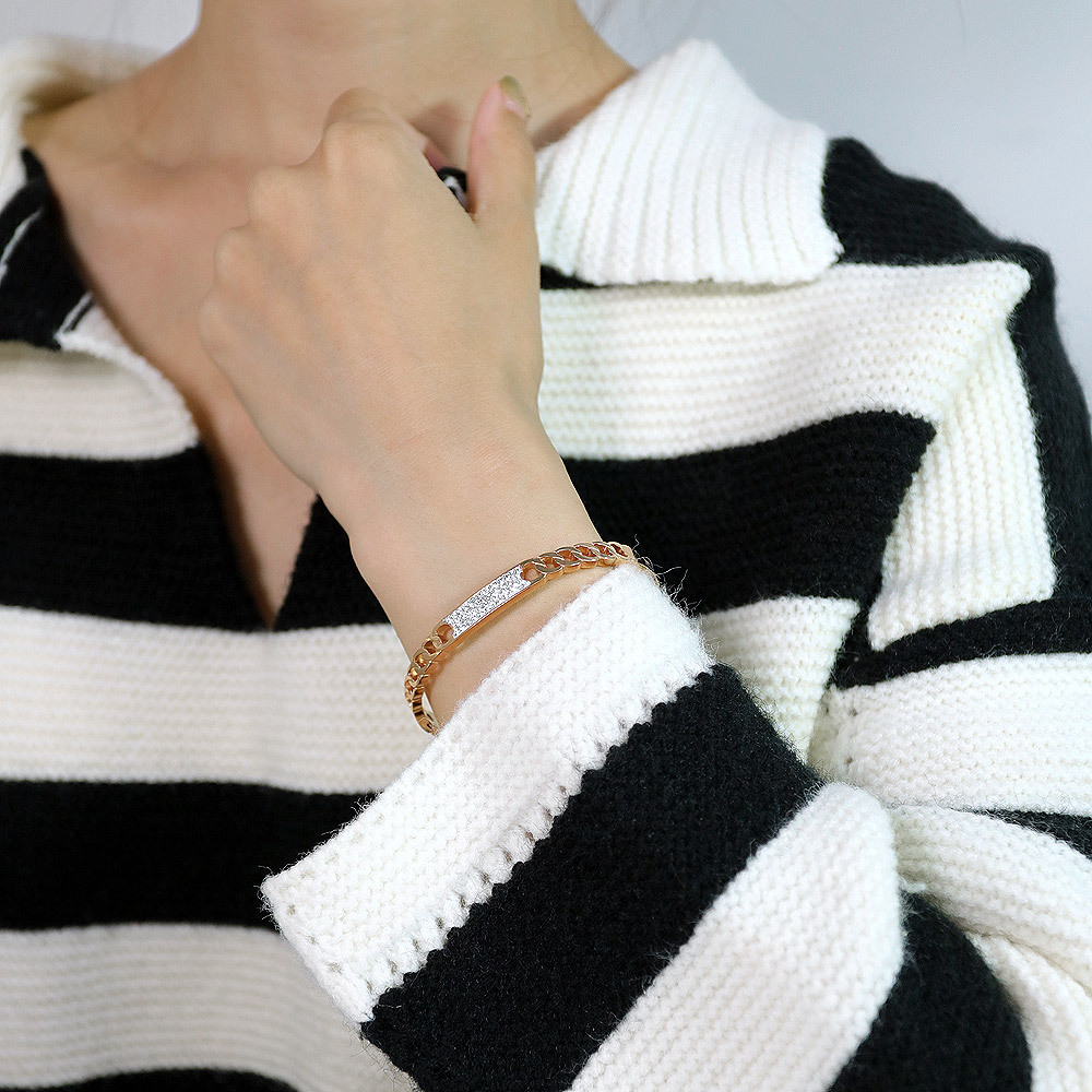 925纯银尚美蜂巢手镯女手环cnc高版本18k玫瑰金时尚ins风网红手饰