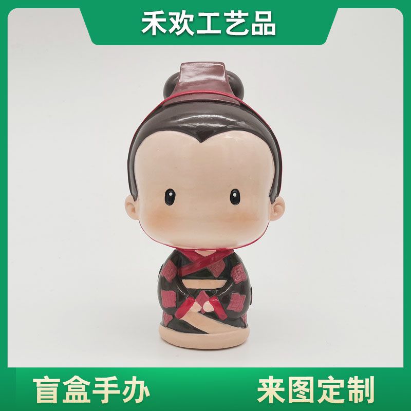 Resin Crafts Customization Creative Cartoon Anime Blind Box Doll Resin Decorations Enterprise Mascot Hand-Made Customization