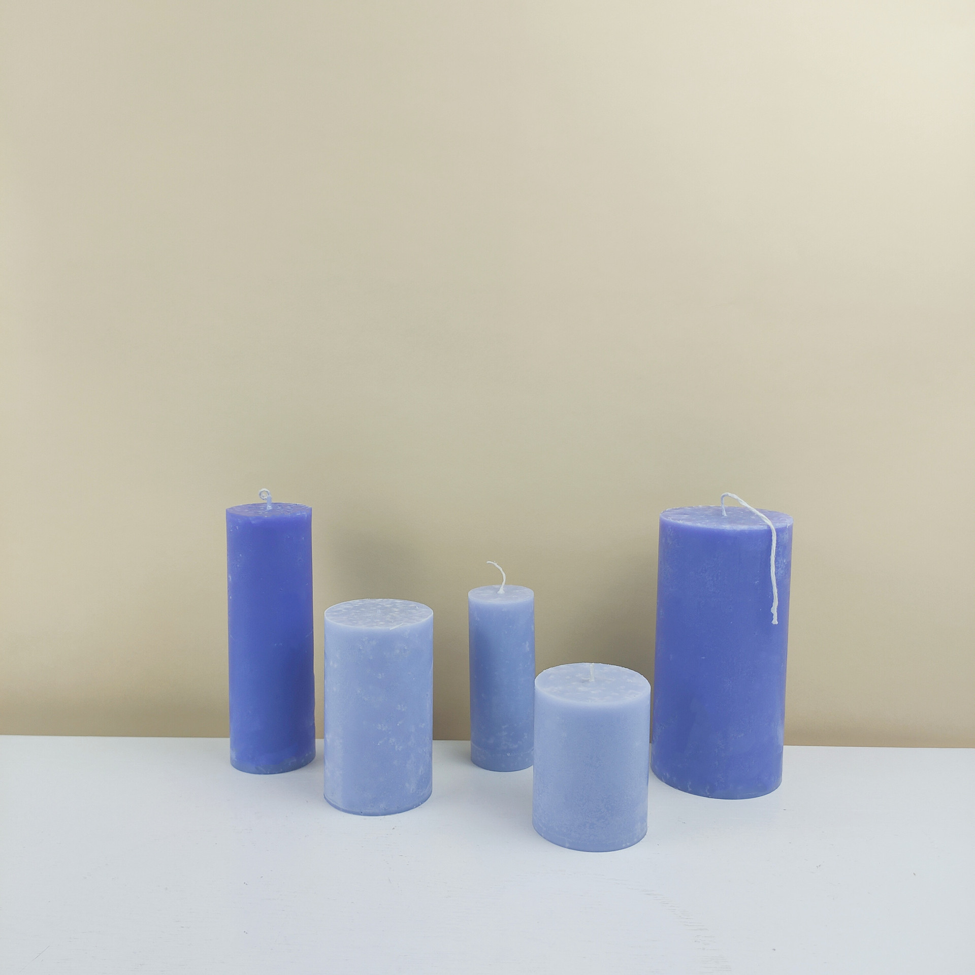 雄威 塑料模具外贸款 diy手工蜡烛模具 平顶模具 圆柱形蜡烛模具