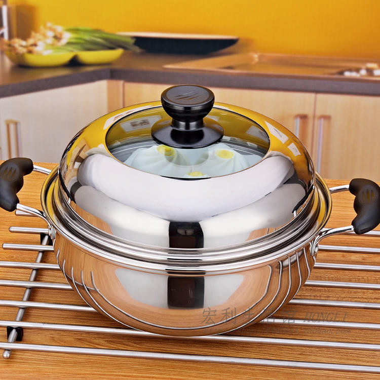 y/宏惠电蒸锅多功能家用自动断电预约蒸汽锅海鲜蒸菜锅汽锅鸡06135