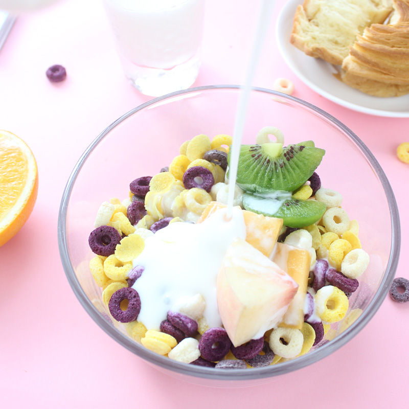 干吃燕麦圈g谷物圈即食酒店早餐麦圈 冷泡牛奶低健身代餐卡脂