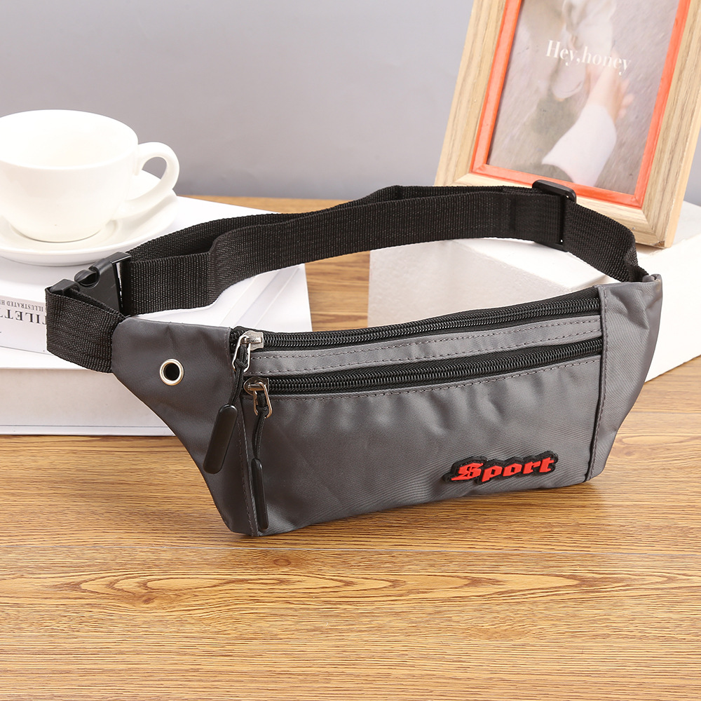 Leisure Sports Waist Bag Workout Outdoor Running Crossbody Bag Multifunctional Coin Purse Men's Cell Phone Belt Bag in Stock