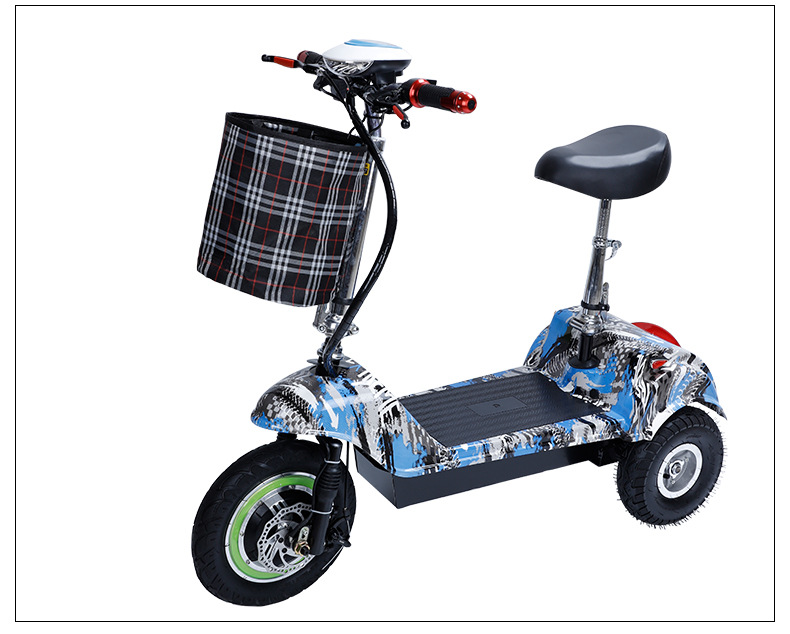 新款小海豚电动车小型电瓶车男女士代步车简易折叠车锂电池批发