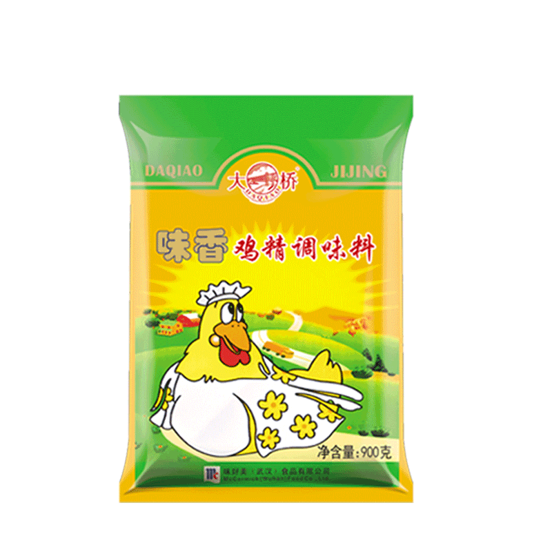 整箱大桥鸡精 900gx10袋商用大袋装餐饮小吃麻辣烫味香鸡精调味料