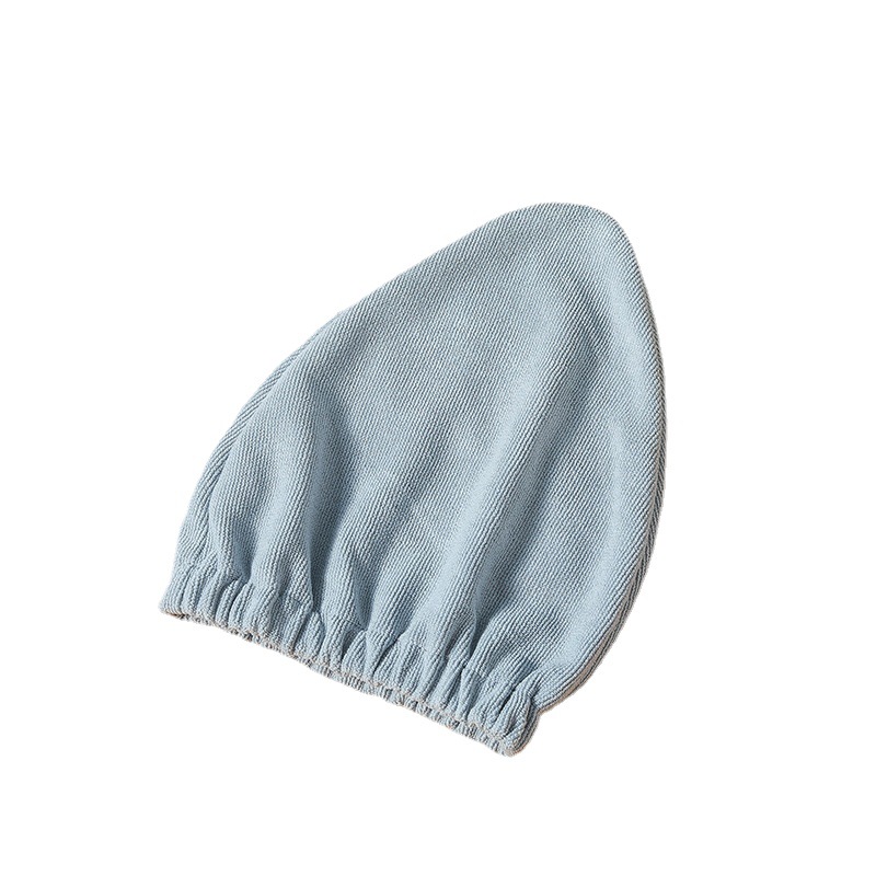 Cross-Border Microfiber Quick-Drying Shower Cap Women's Thickened Head Wiping Hair Drying Gadget Headcloth Water Absorption Technology Hair-Drying Cap