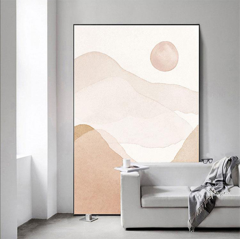 轻奢挂画现代抽象大幅画挂画简约餐厅沙发背景墙大尺寸客厅装饰画玄关