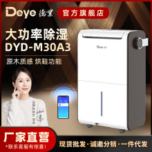 德业除湿机家用 别墅除湿器抽湿机 烘鞋 干衣功能DYD-M30A3