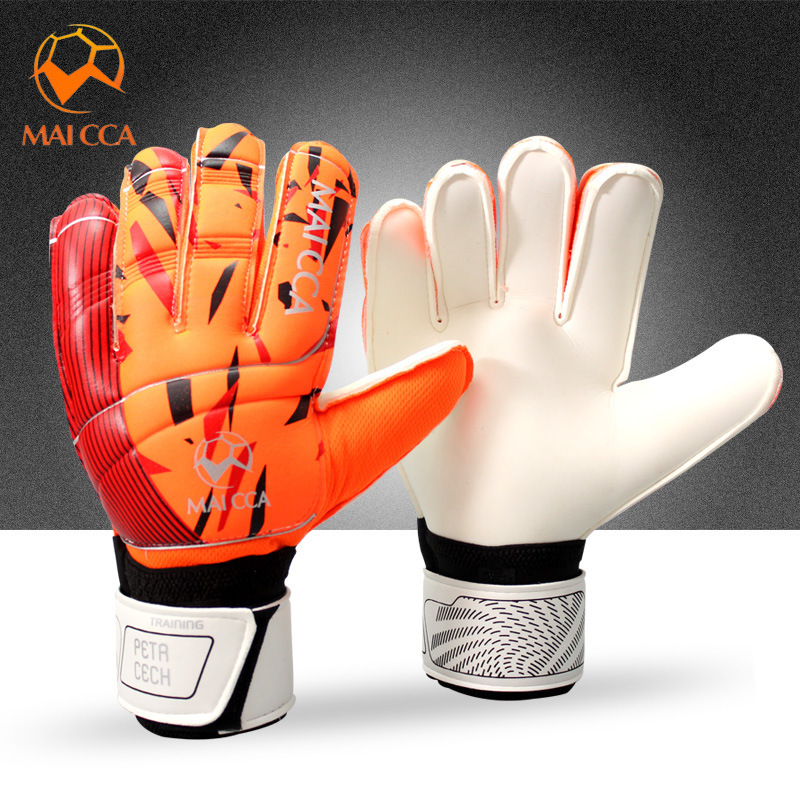 Football Goalkeeper Gloves Thick Professional Latex Finger-Free Adult Goalkeeper Gloves Football Goalkeeper Gloves