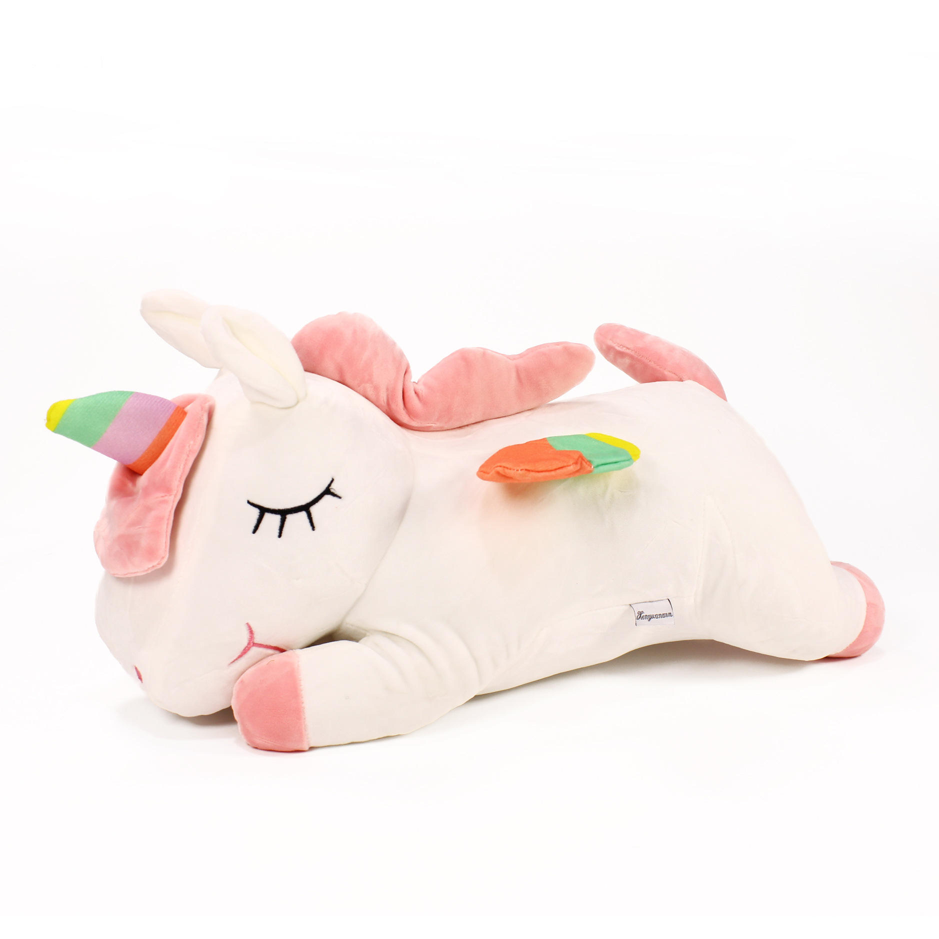 厂家销售独角兽公仔胖嘟嘟独角马毛绒玩具儿童玩偶布娃娃小孩礼物